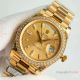 Swissclone Rolex QF V5 Day-Date II 40mm Gold-Baguette numerals (3)_th.jpg